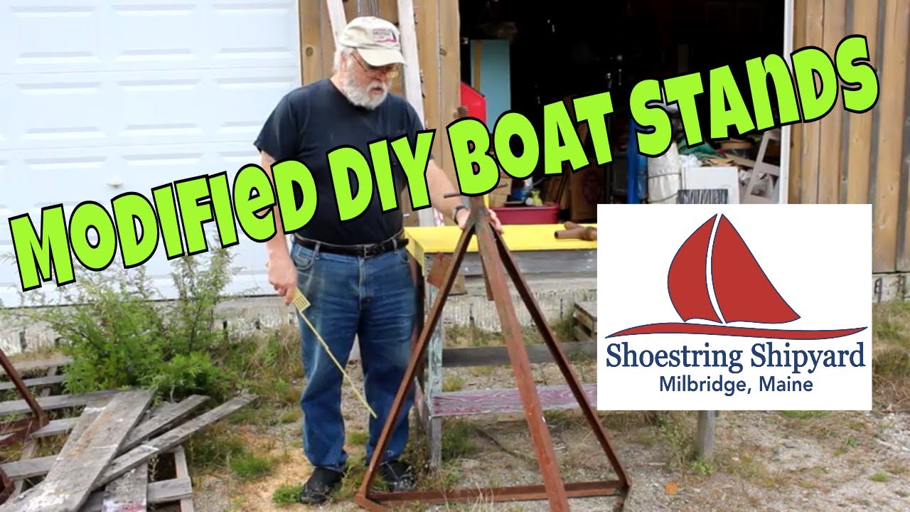 (S-3 Ep-18) Modified DIY Boat Stands - (Part 1- Full Featured Version)