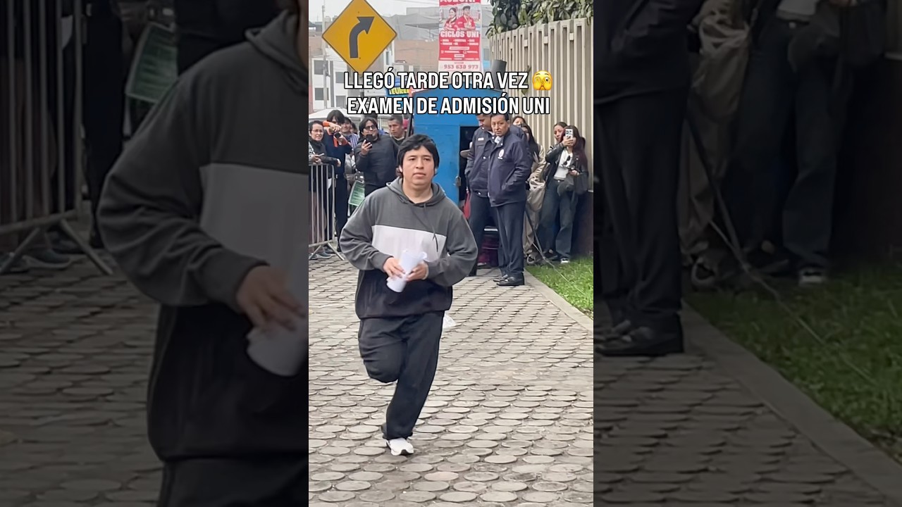 Lleg&oacute; 2 VECES TARDE SEGUIDAS al examen de admisi&oacute;n UNI 🫣