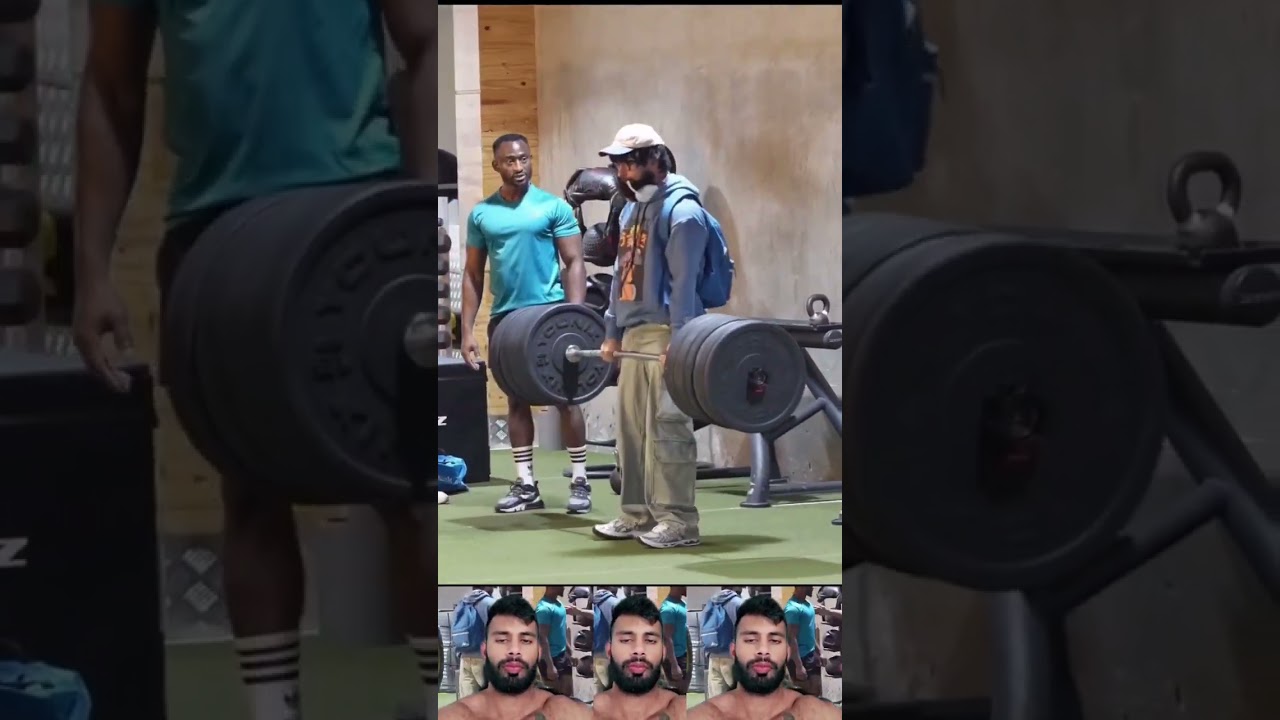 Anatoly catches big guys using fake weights in the #gym,  #gymprank #anatoly