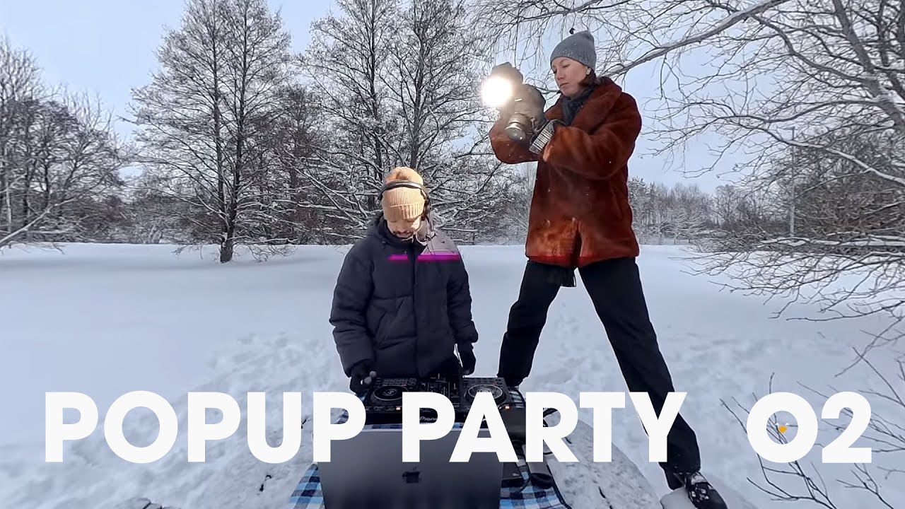 PopUp Party #2 - Winter (Deep House, Tech House, Nu Disco, Dubstep)