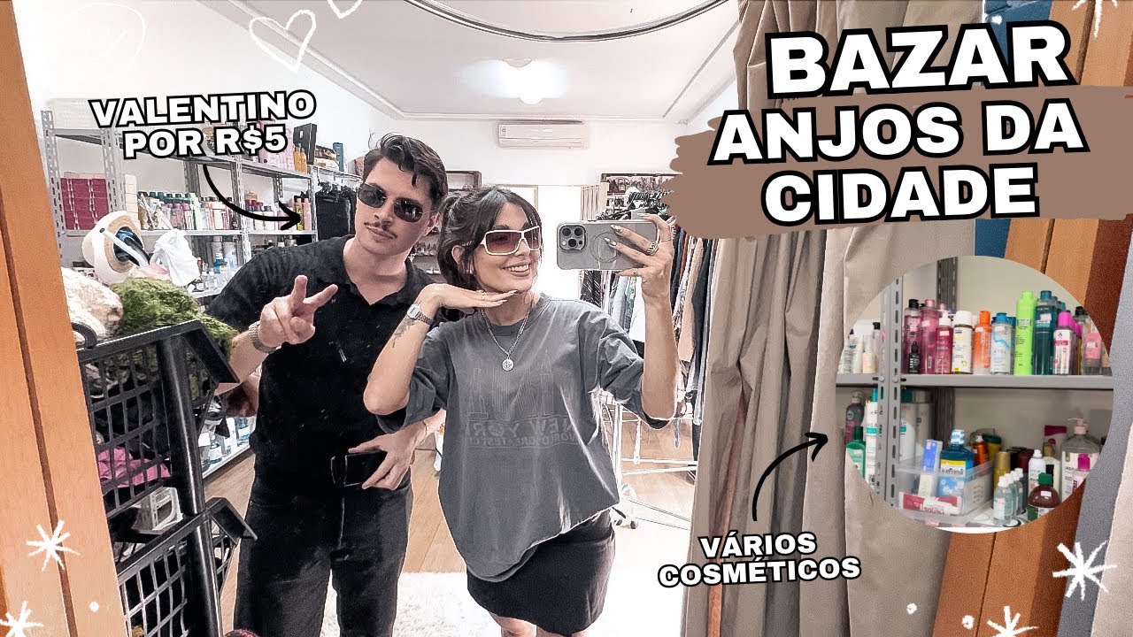 BAZAR ANJOS DA CIDADE | melhores bazares/brechós de São Paulo | encontrei Valentino por R$5 + grifes