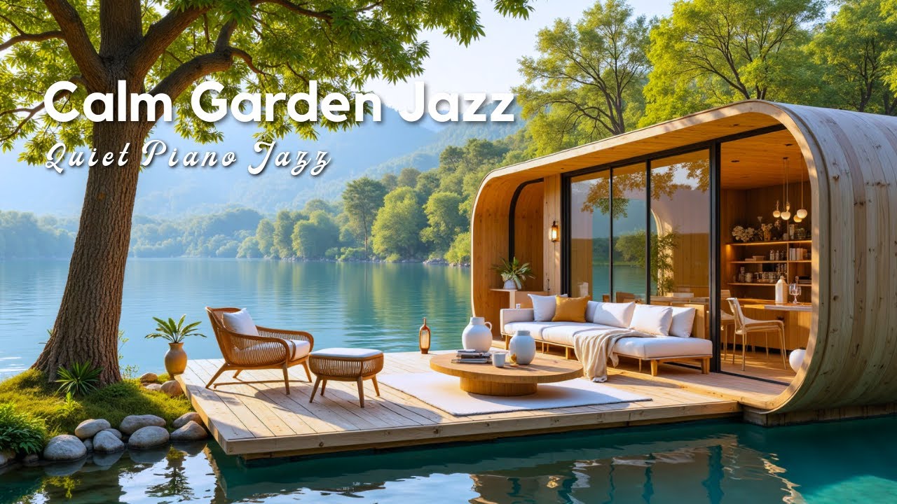 Calm Garden Jazz 🌿 Quiet Cabin Jazz for Inner Peace, Focus & Relaxation
