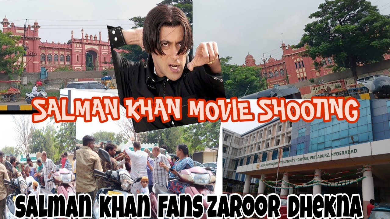 Hyderabad Government Hospital  Food Distribution /CT College Salman Khan Movie Shooting