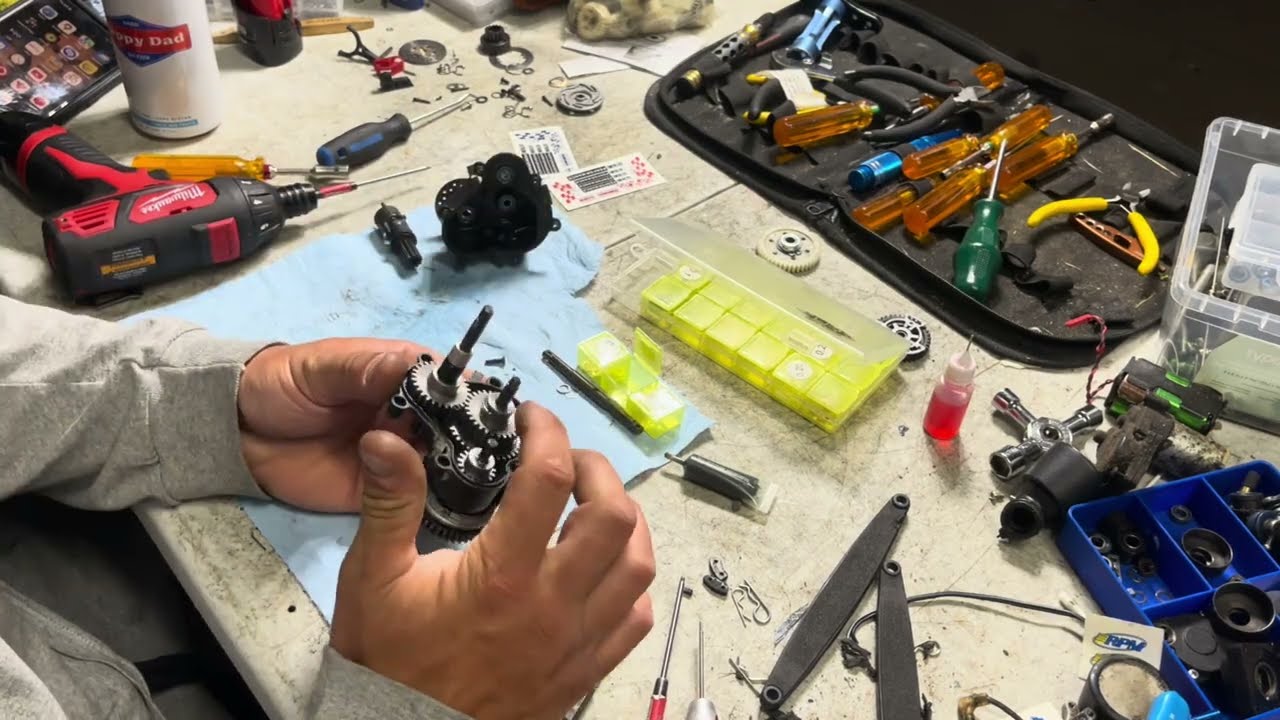 Robinson Racing Hardened Steel Revo Transmission Gears Install