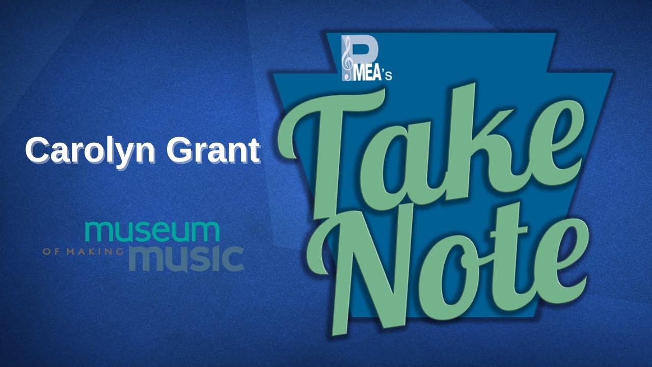 PMEA'a Take Note: 9/29/25 - Carolyn Grant