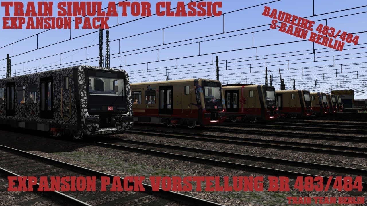 Expansion Pack Vorstellung für die Baureihe 483/484 S-Bahn Berlin/ TSC/ Jenco/ PC/ DE