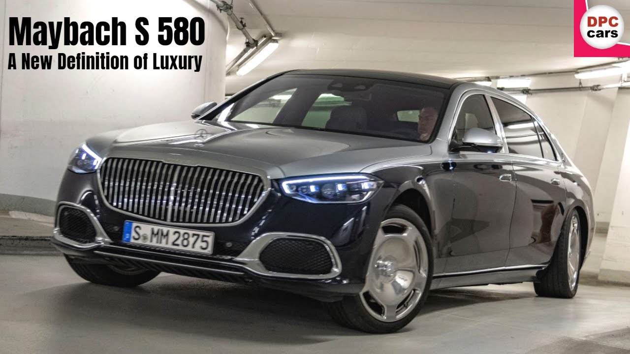 2021 Mercedes Maybach S 580 4MATIC in Blue and Silver