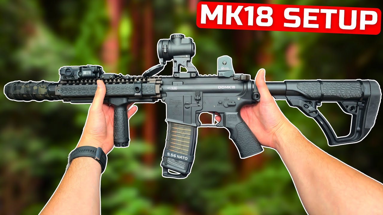 Daniel Defense MK18 RIS II — Full Airsoft BUILD & SHOWCASE