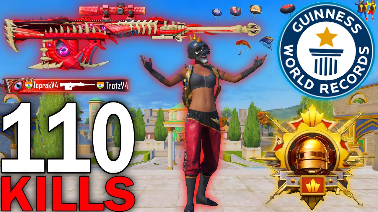 110 KILLS!!😱ALL PRO PLAYERS RUSHED ME IN ERANGEL🔥 PUBG MOBILE - BGMI
