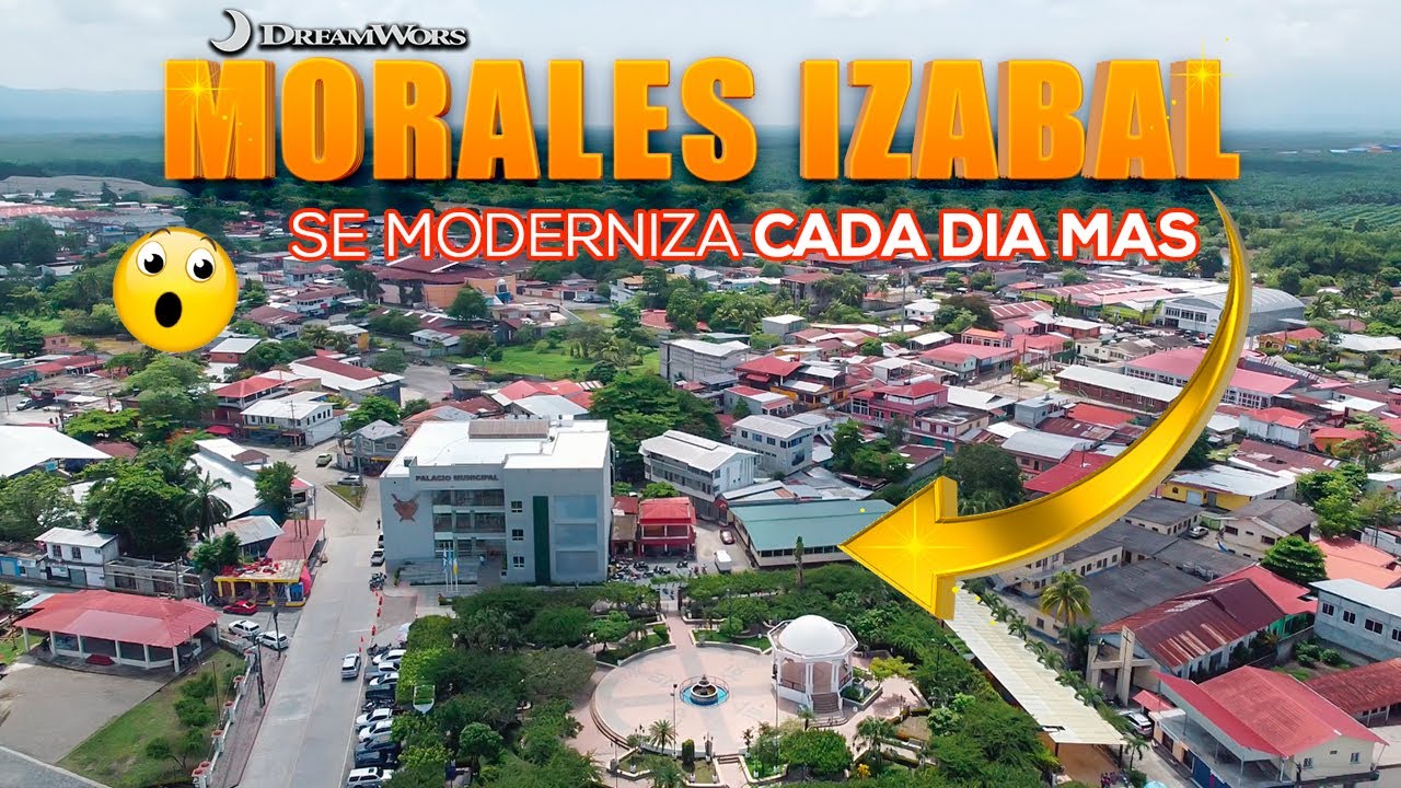 UN DÍA por las CALLES de MORALES IZABAL/Guatemala.