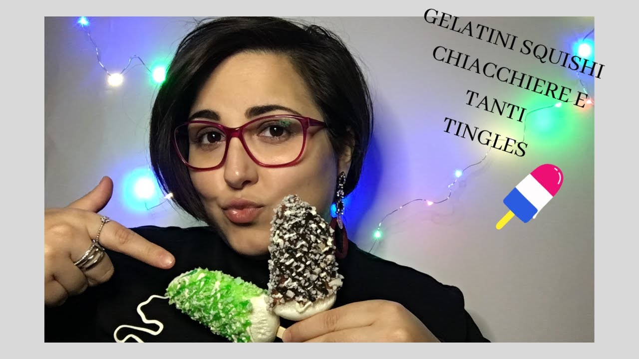 //NUOVI GELATINI SQUISHI, TANTE CHIACCHIERE E TINGLES (scrutching e whispering)🍧🍧💕💕😴🍩//