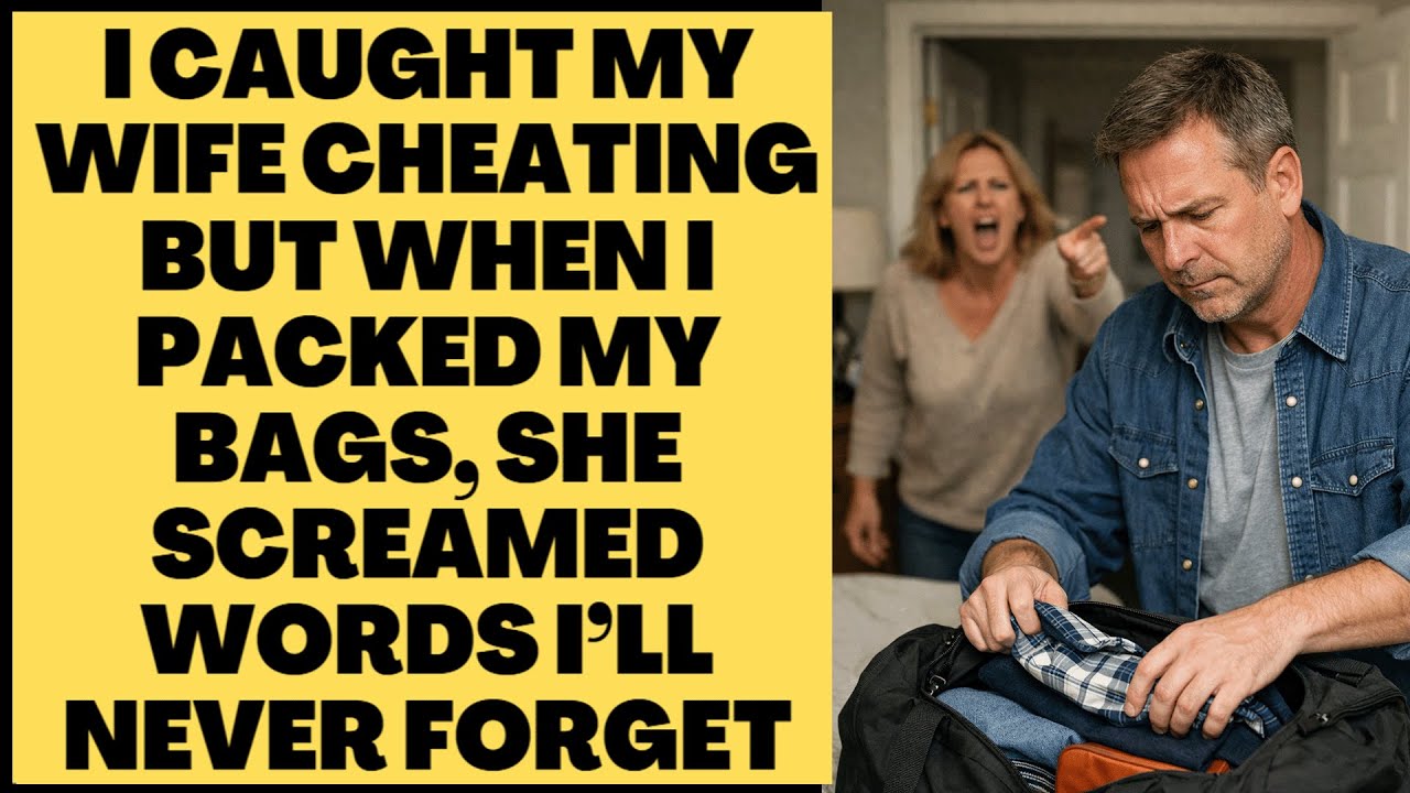 Caught My Wife Cheating But When I Packed My Bags, She Screamed Words I&rsquo;ll Never Forget #cheating