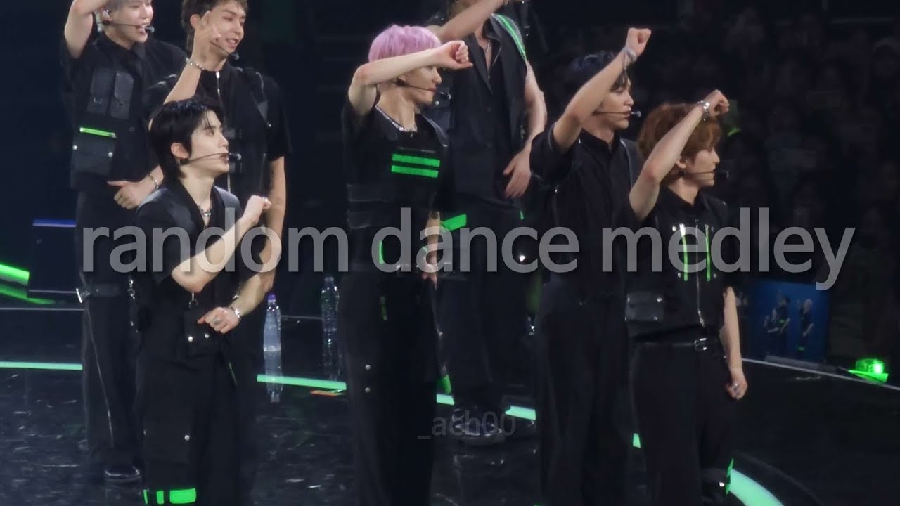 240804 NCT 127- random dance game medely 4k  (nct127 8th fanmeeting)