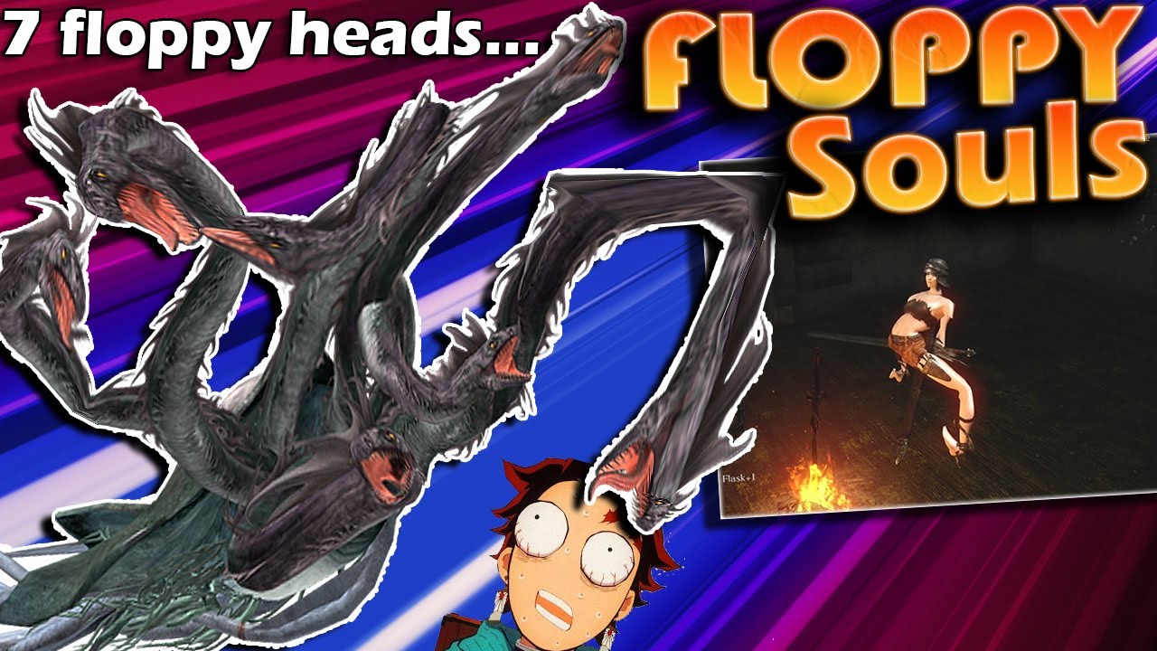 Dark Souls With 300% Animations Is BROKEN- FLOPPY SOULS MOD Funny Moments #2