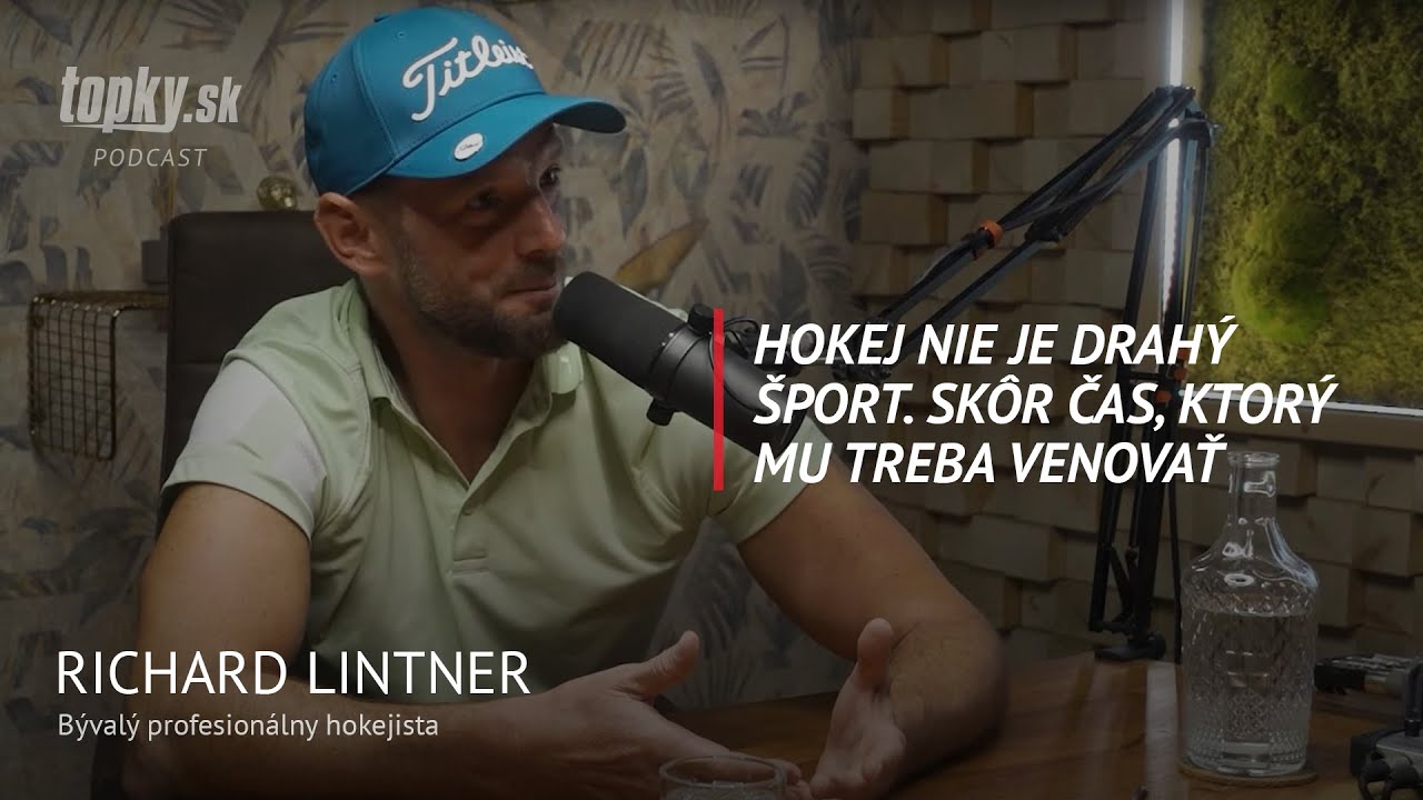 Ako malé dieťa som vždy sníval, že odohrám zápas v NHL - Richard Lintner, bývalý hokejista