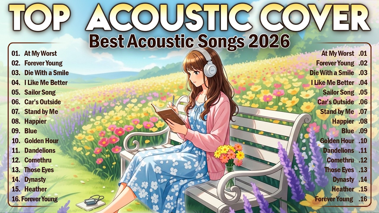 Hot Chill Love Songs 2026 🎈 Relaxing Acoustic Love Songs 2026 Cover 🎈 New Acoustic Music Hits 2026