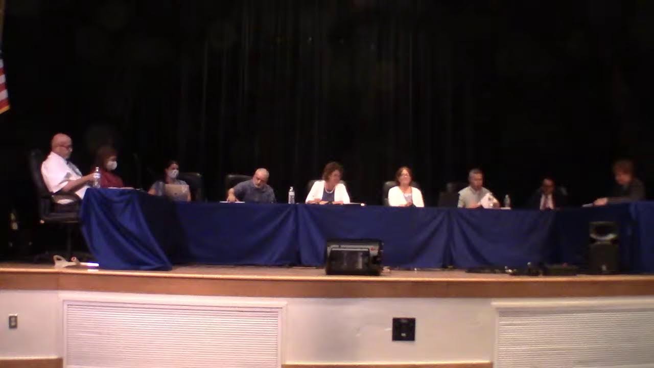 Cumberland School Committee Meeting  8/5/21
