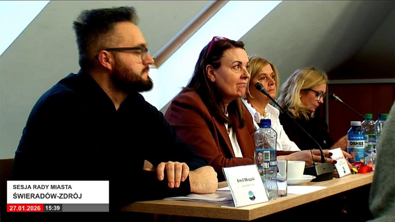 Sesja Rady Miasta Świeradów-Zdrój 27.01.2026 r.