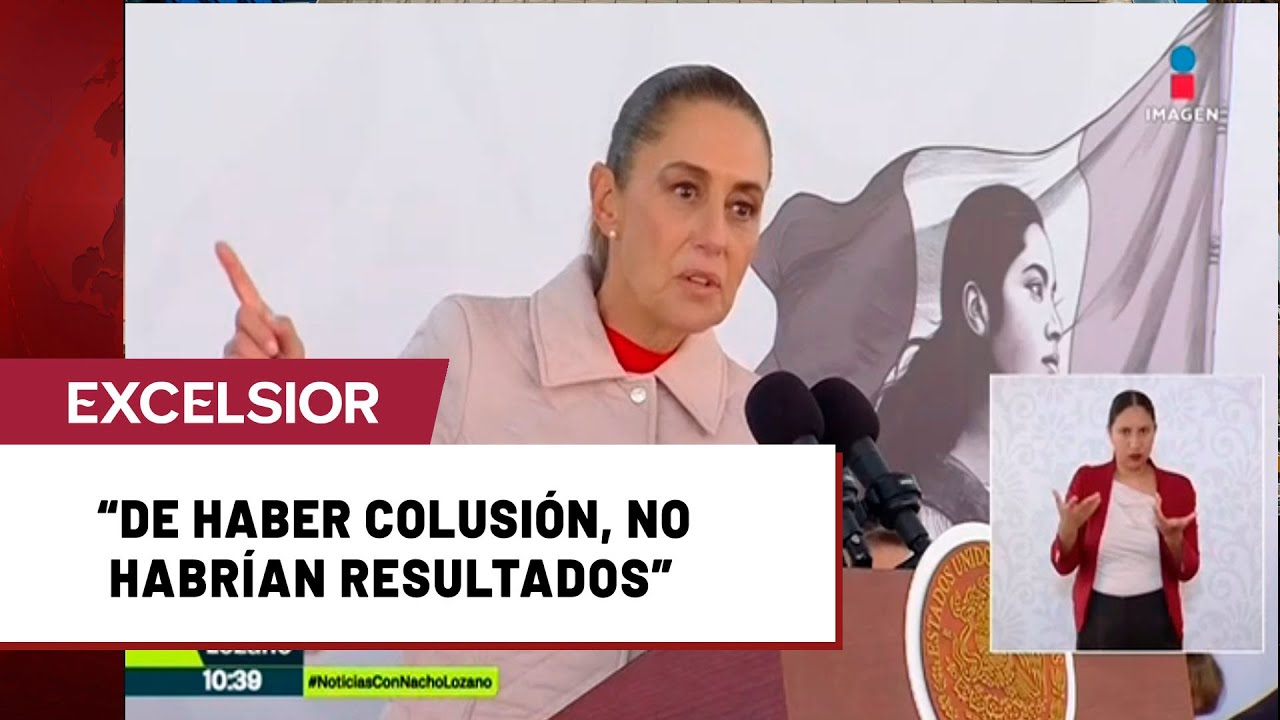 Sheinbaum responde al NYT sobre narcotráfico en México