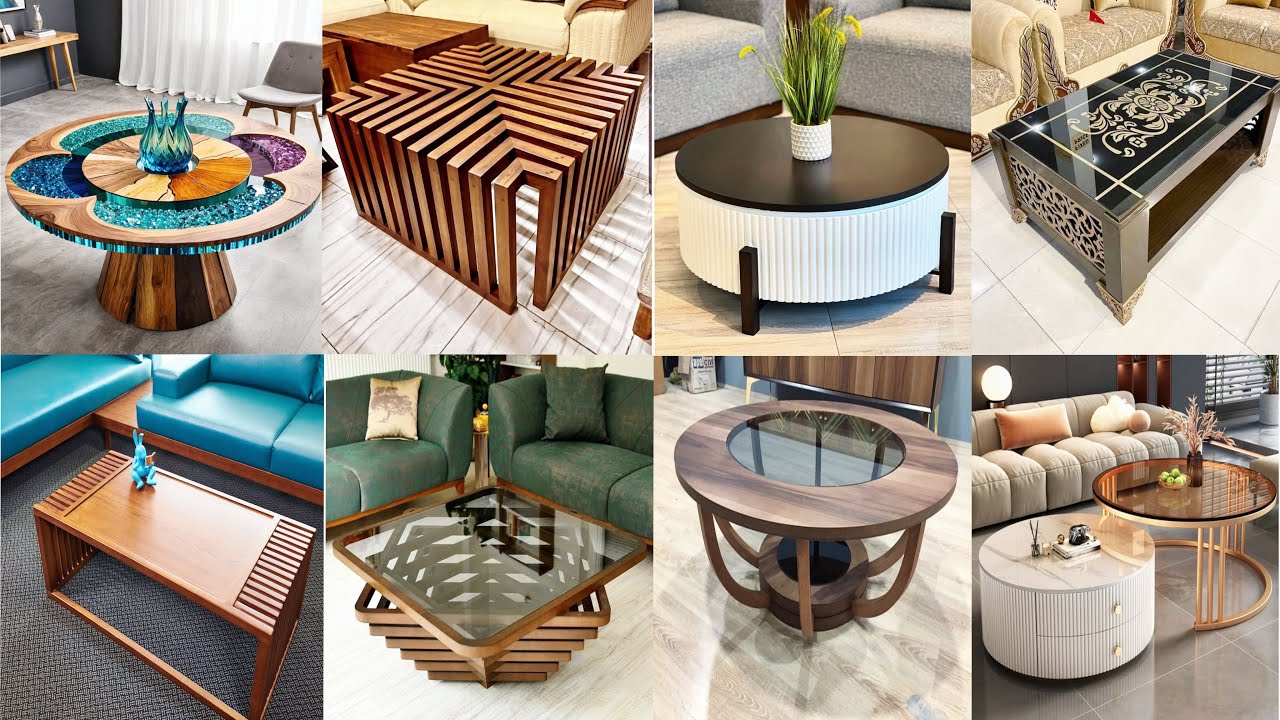 Modern Coffee Table Design ideas | Centre table | tea table design | wood & glass table design