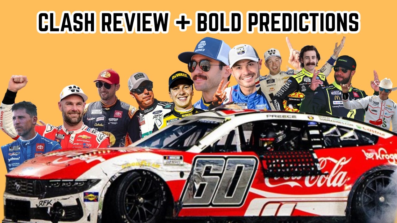 We Review The Clash + Off the Cuff Bold Predictions for the 2026 Nascar Season: Tri-Oval Office