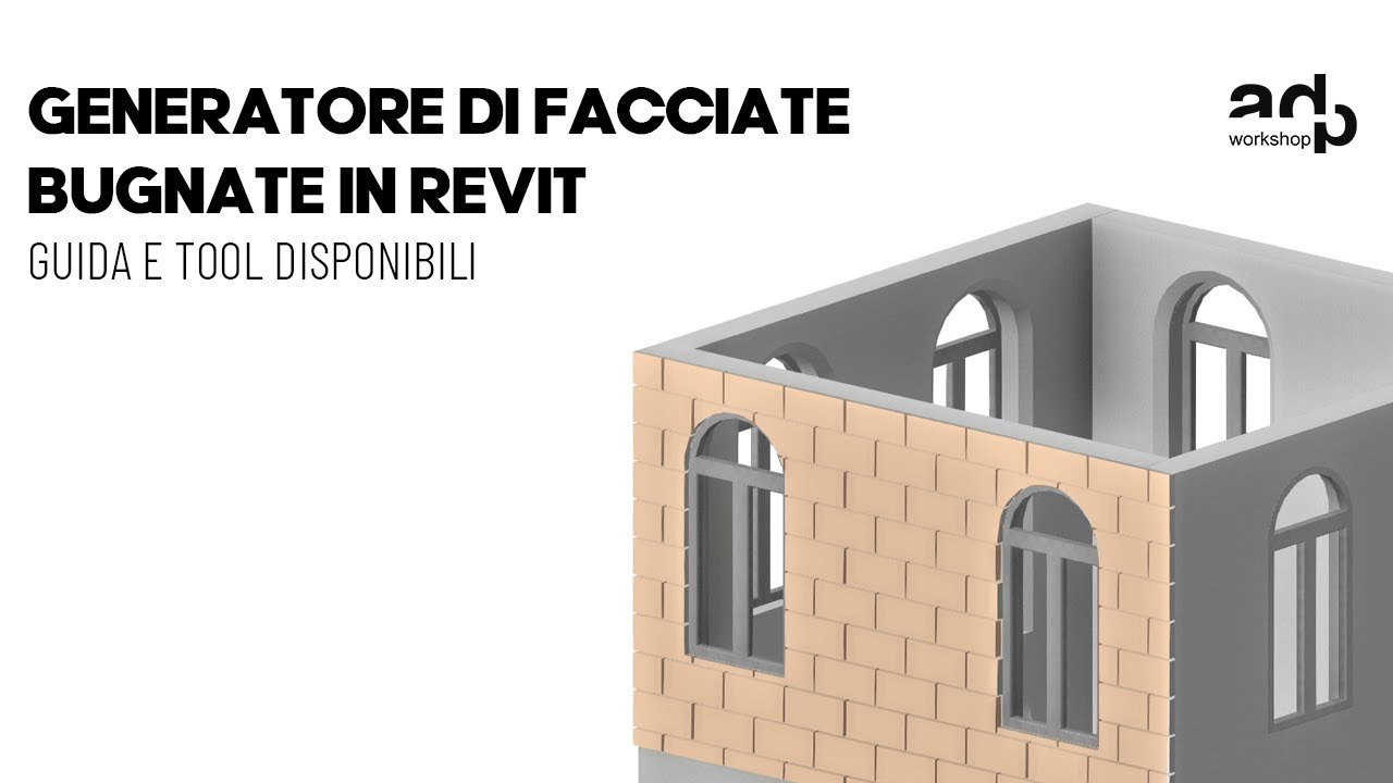 Come creare un Bugnato Parametrico in Revit con Dynamo (Tutorial completo)