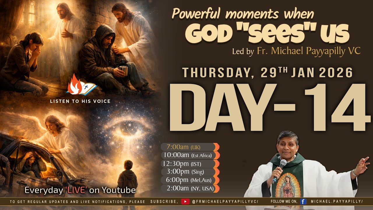 Listen to His Voice - Powerful moments when God 'sees' us - day 14