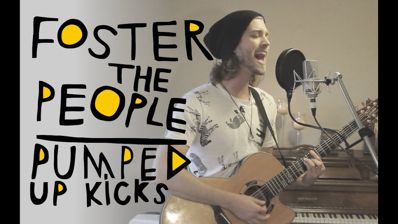 Pumped Up Kicks - Foster The People (Acoustic Loop Pedal Cover) With Lyrics and Tabs!