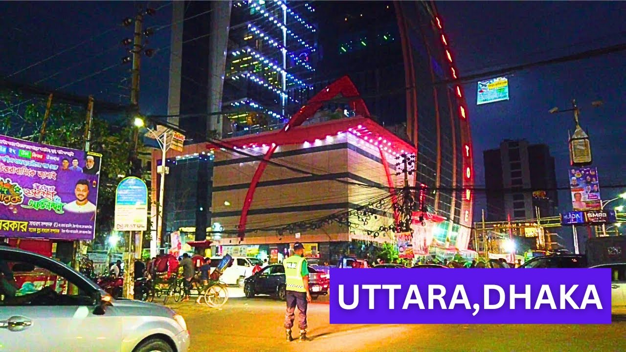 DHAKA City Evening Walking Tour at Uttara || Once A Nomad.