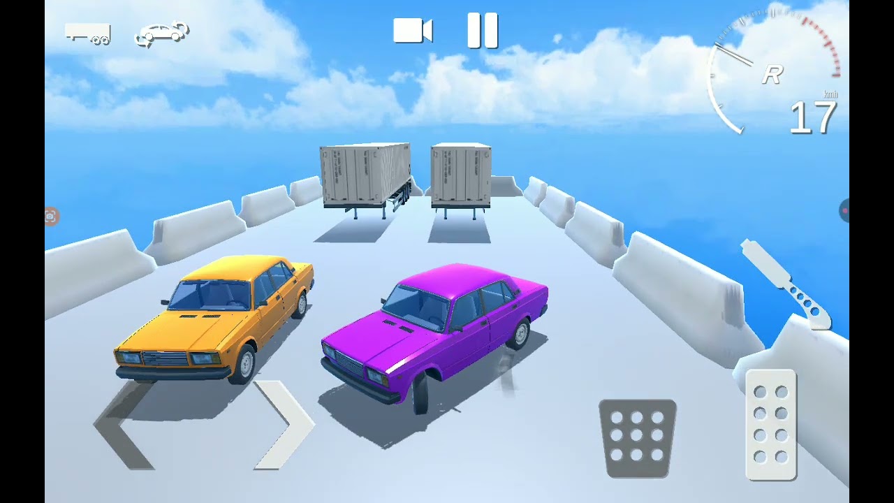 New car crash game