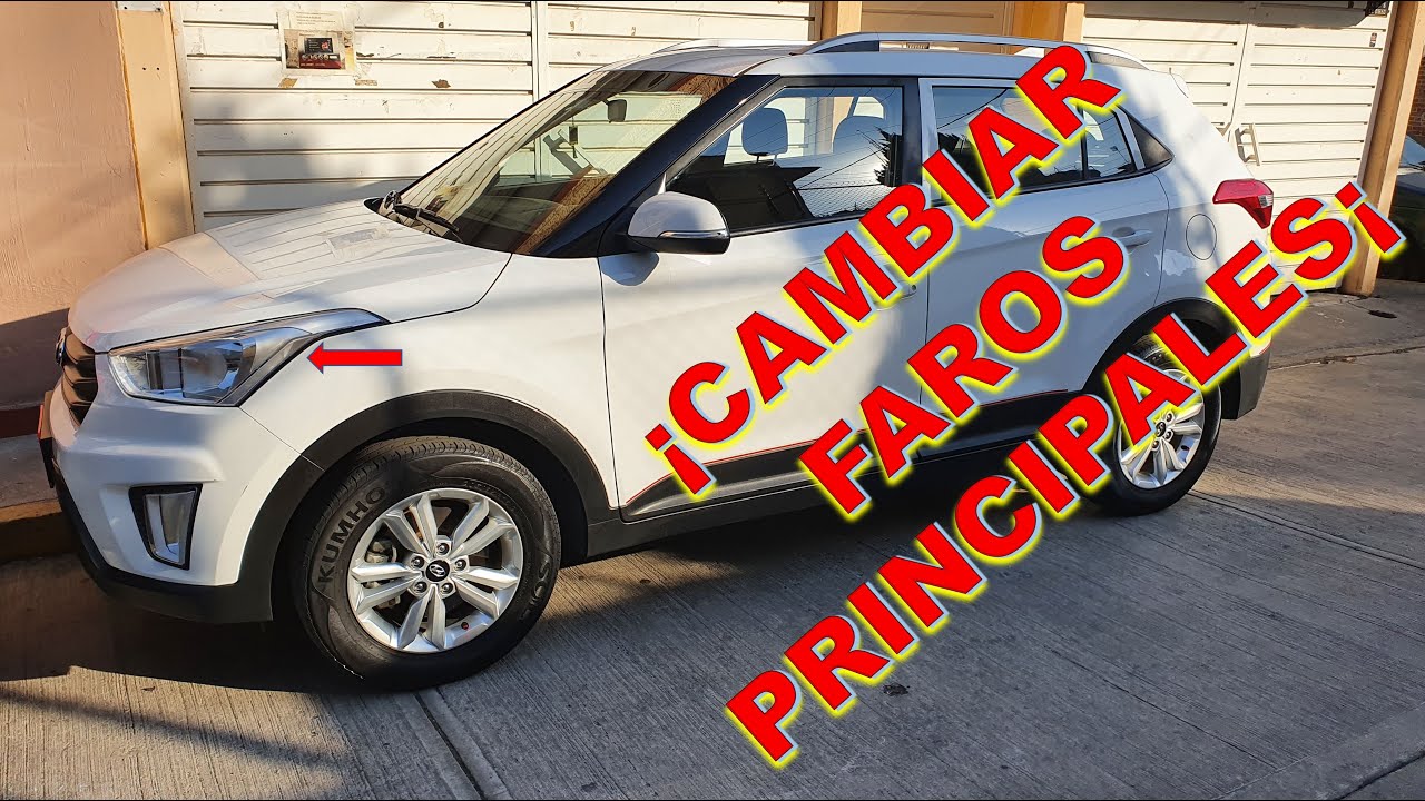 Cambiar faros Hyundai Creta