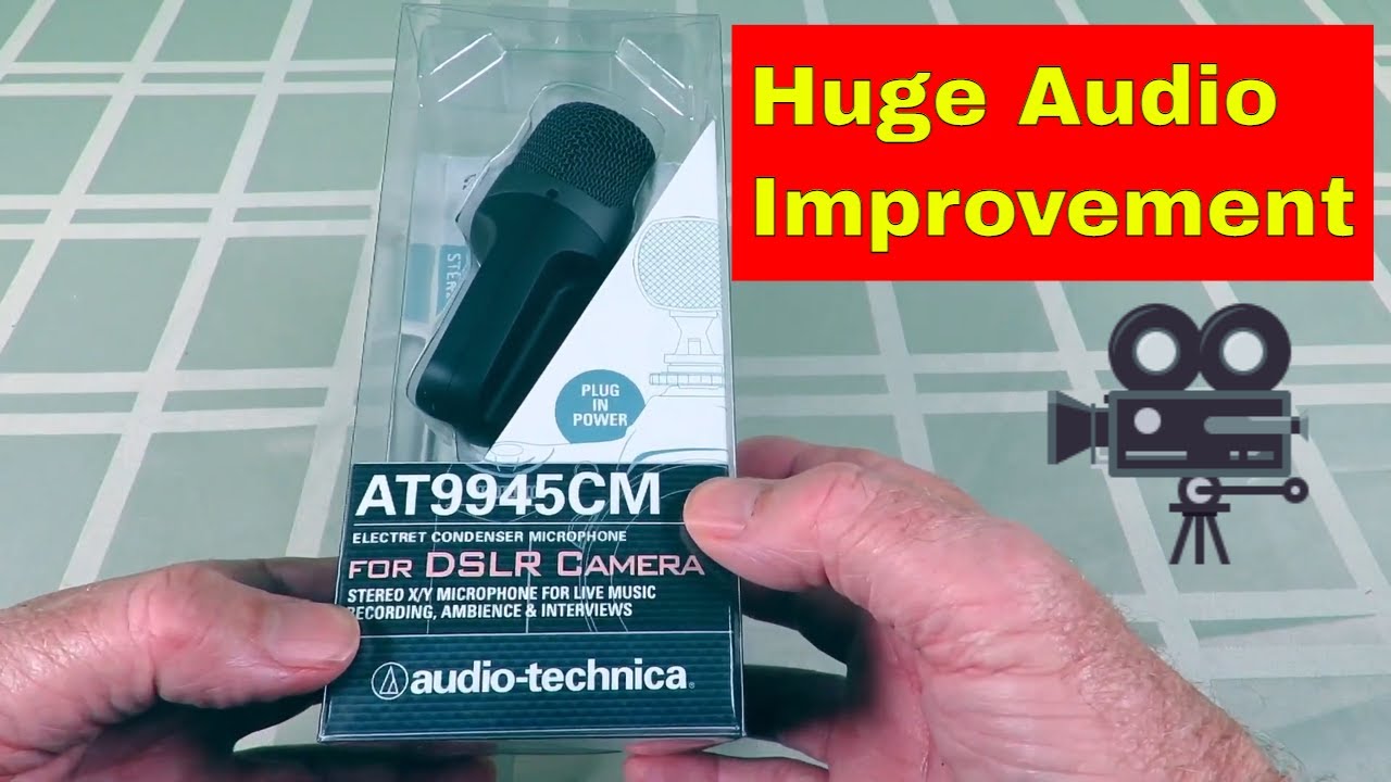 🎥 Audio Technica AT9945CM XY Stereo Microphone