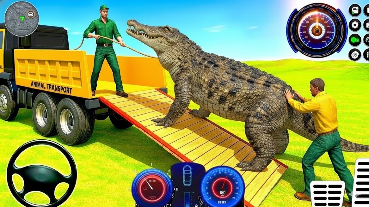 Farm Animal Truck Transport Simulator - Real Zoo Transporter Truck Driving - Android GamePlay