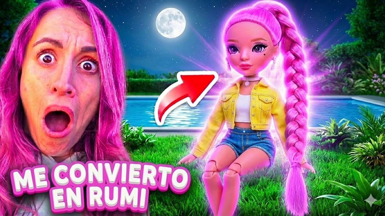 ME CONVERTÍ EN MUÑECA K-POP DEMON HUNTERS😱RUMI ESTA MALDITA🤯✨