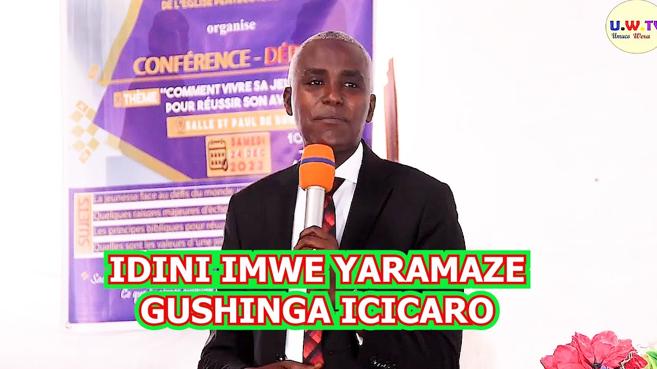PASTEUR OSCAR//TWAMAZE KWINJIRA MUGIHE CIHEREZO//IDINI RIMWE RYA ANTIKRISTO RYAMAZE GUSHINGA ICICARO