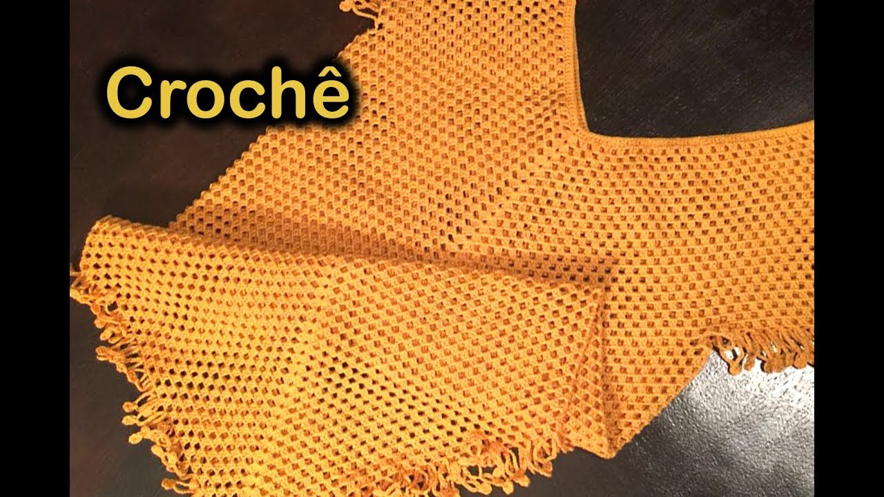 Saída de praia adulto / vestido adulto -- Crochê {Vídeo 1}