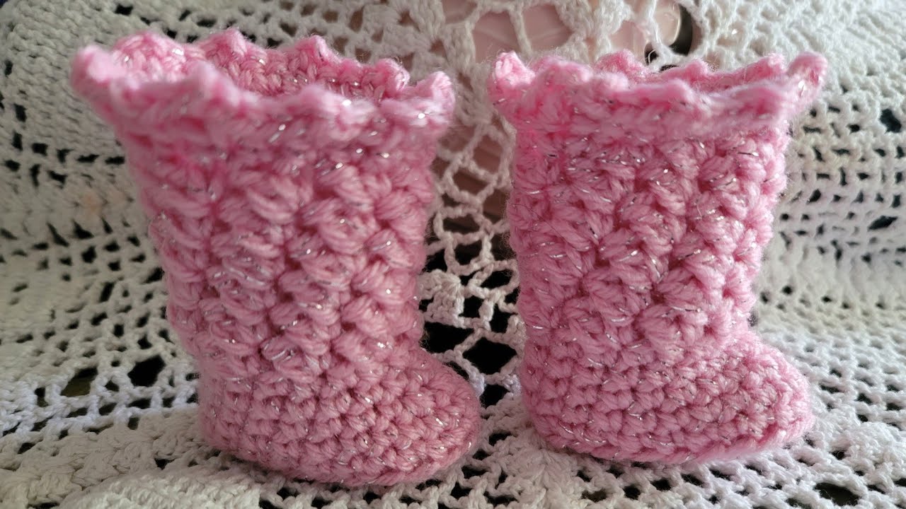 AG - Crocheted boots - Tutorials