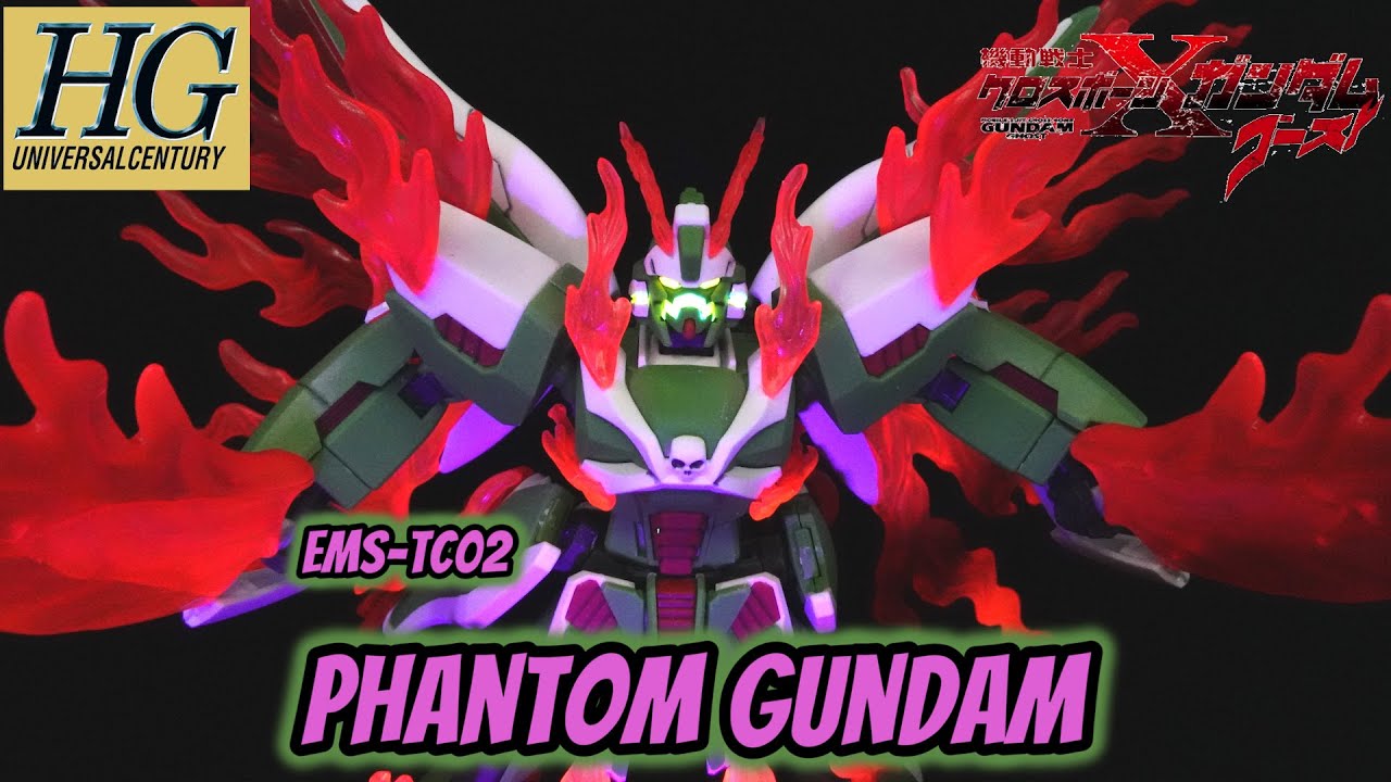 P-Bandai HG Phantom Gundam Review | Crossbone Gundam: Ghost