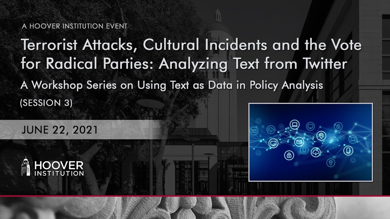 Terrorist Attacks, Cultural Incidents And The Vote For Radical Parties: Analyzing Text From Twitter