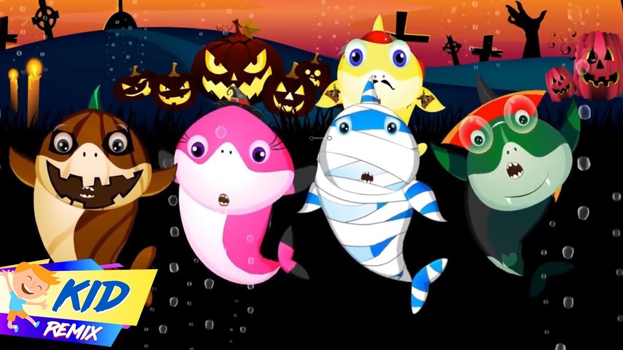 Baby Shark Halloween 2019  -  Nhạc Thiếu Nhi Vui Nhộn Cho Bé Hay Nhất 2019