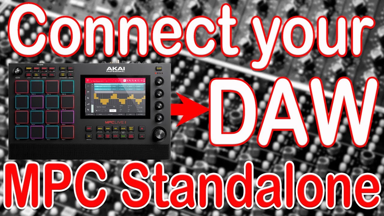 How to connect your DAW to your MPC via MIDI, for easy sync and transport control operation.