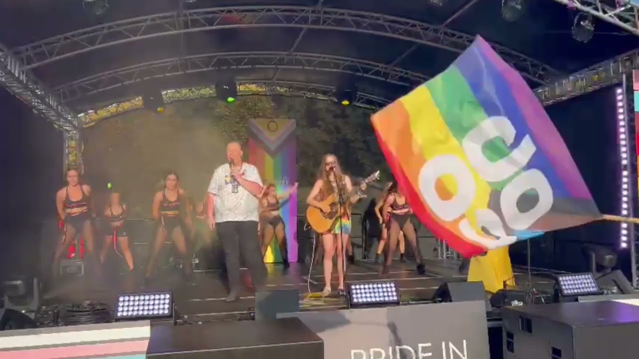 Ashleigh Hennessy Live at Pride in Surrey 2023