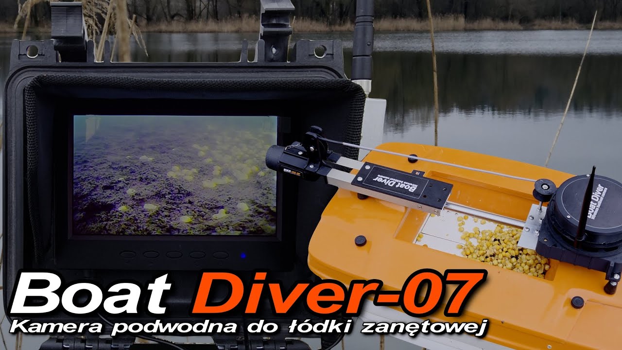 Kamera podwodna Boat Diver-07 do łódki zanętowej