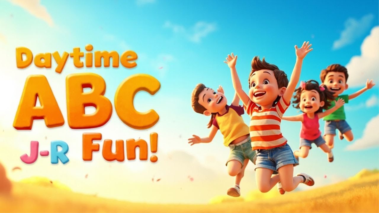 Daytime ABC Fun! – Part 2 (J–R) | Learn the Alphabet with Actions | ABC Songs for Kids