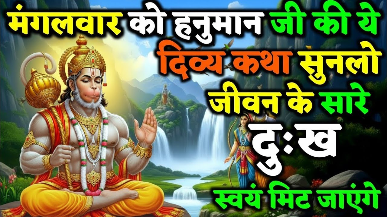 मंगलवार के दिन हनुमान जी की ये दिव्य कथा सुनलों जीवन के सारे दु:ख तुरंत हर लेंगे ! | Vrat Kath