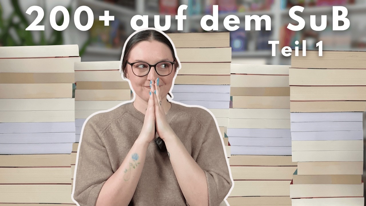 mein *gesamter* physischer TBR📚 200+ ungelesene B&uuml;cher✨ Teil 1