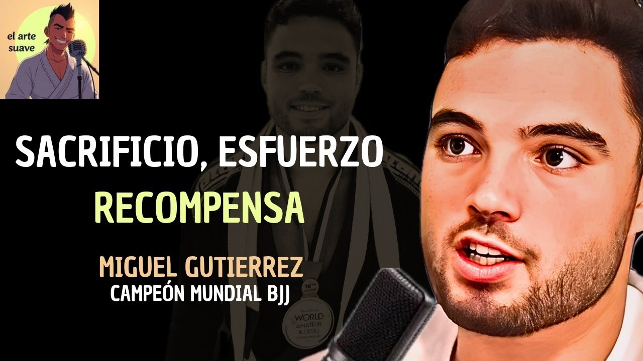 Campeón mundial AJP Brazilian Jiu-Jitsu(bjj) en cinturón Blanco: Miguel Gutierrez