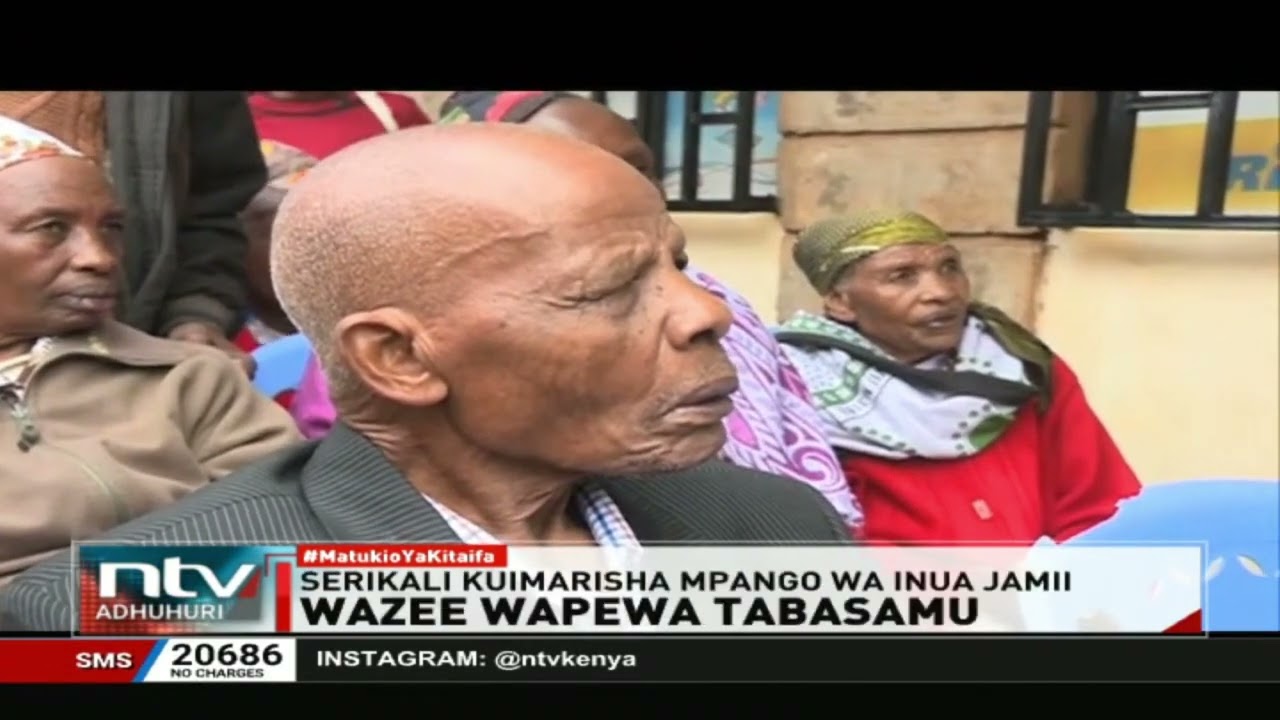 Pesa za Inua Jamii: Wazee wapewa tabasamu