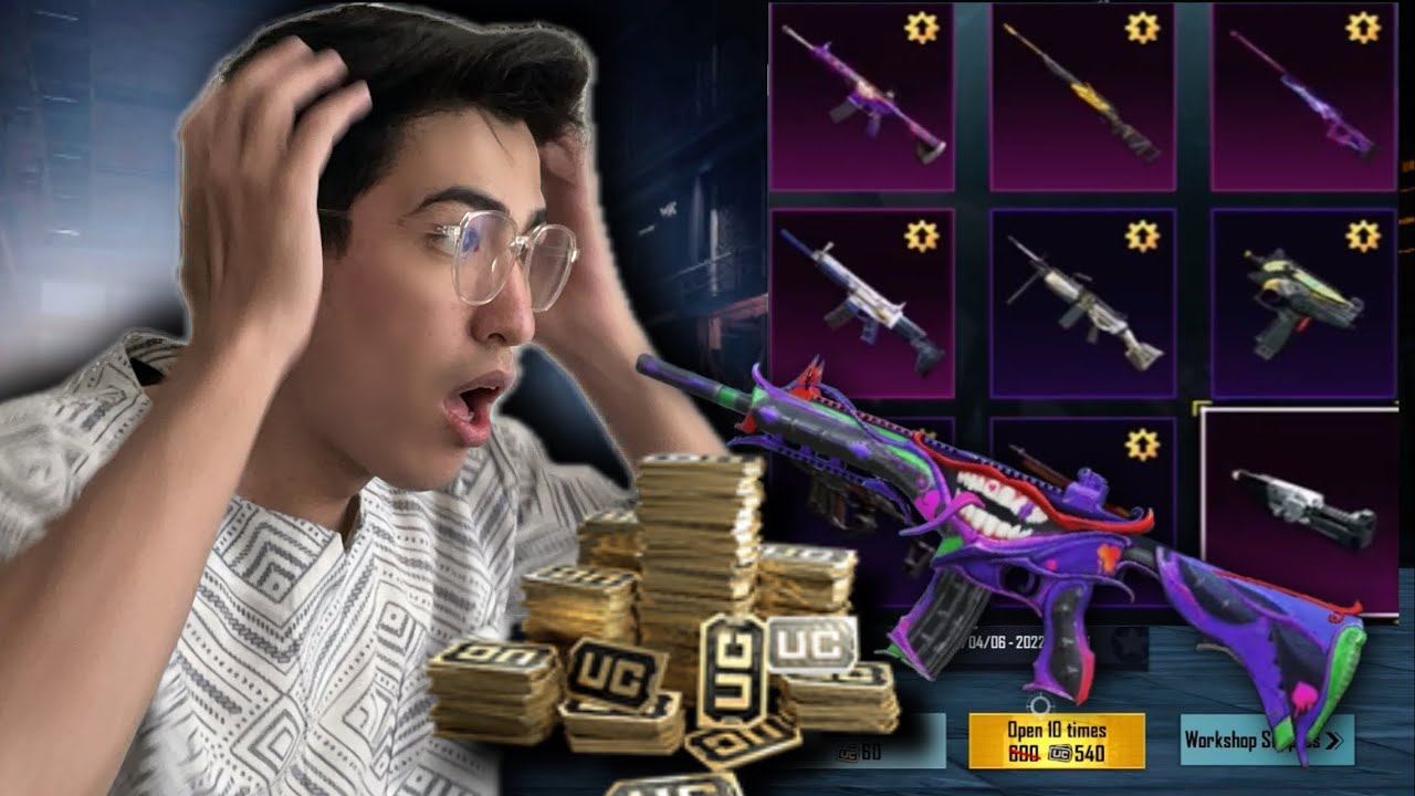 crate opening M416 joker 🔥 | 6000 UC pubg mobile |