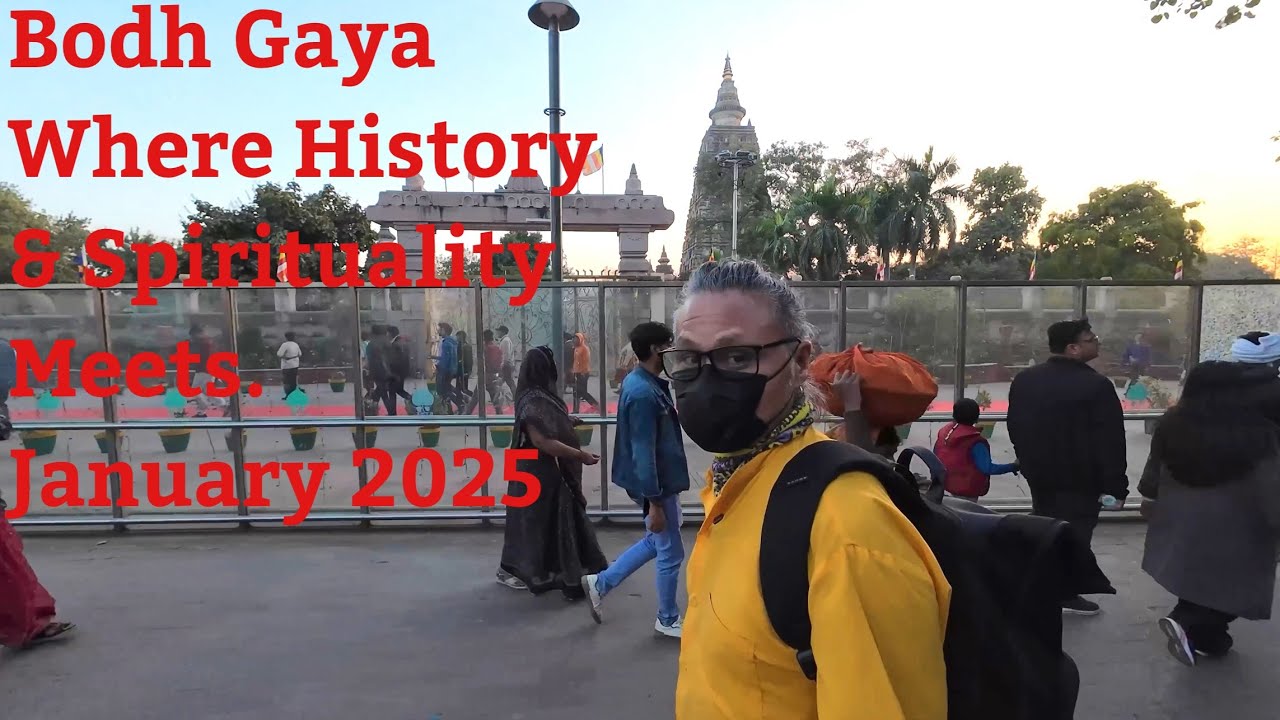 EAT, PRAY, PROSTRATE unto EMPTINESS. Enjoying the sacred serenity of BODH GAYA #tibetanvlogger